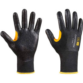 Cut Resistant Gloves, Smooth Nitrile Coating, A2/B, Size 11