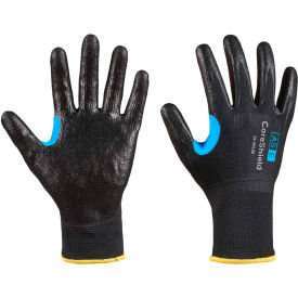 Cut Resistant Gloves, Smooth Nitrile Coating, A5 Impact Protection, Size 7