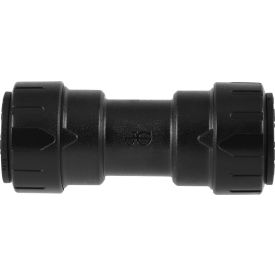 PEX Union Coupler, 1/2" CTS, Black, 10/PK