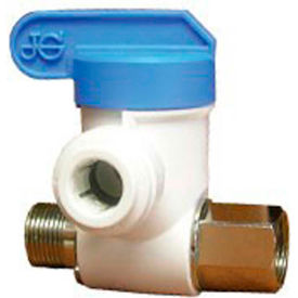 3/8'' Polypropylene Angle Stop Push-Fit Adapter Valve