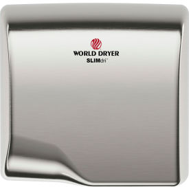 Slimdri Automatic Hand Dryer, 110-240V, Brushed Stainless Steel