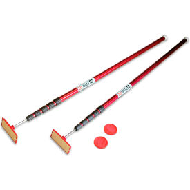 Spring Loaded Dust Barrier Secure Poles, Anodized Aluminum - KT20