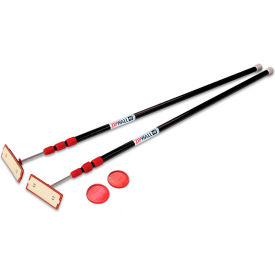 Spring Loaded Dust Barrier Secure Poles, Anodized Aluminum, Black