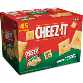 Cheez-it Crackers, 1.5 oz. Bag, White Cheddar, 45/Carton