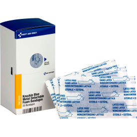 SmartCompliance Refill Knuckle Metal Detectable Bandages, Foam, 20/Box