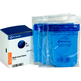 Nitrile Exam Gloves, 4 Pairs/Box