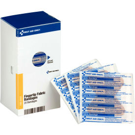 Fingertip Bandages, Fabric, 20/Box