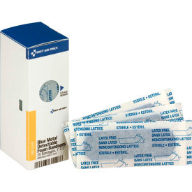 Metal Detectable Bandages, Foam, Blue, 25/Box