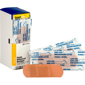 SmartCompliance Refill 1" X 3" Adhesive Bandage, Plastic, Waterproof, 25 Box