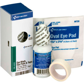FAE-6022 SmartCompliance Refill Eye Wash, 1 Bottle, 1 Oz., 2 Eye Pads & 1 Tape/Box