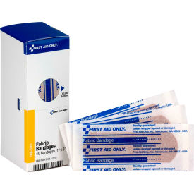 SmartCompliance Refill 1"X 3" Adhesive Bandage, Fabric, 40/Box