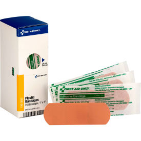SmartCompliance Refill 1" X 3" Adhesive Bandages, Plastic, 25/Box