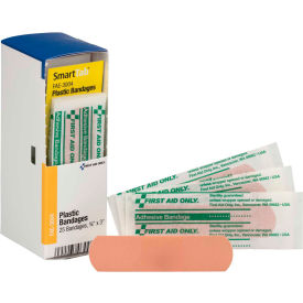 SmartCompliance Refill 3/4"X 3" Adhesive Bandages, Plastic, 25/Box