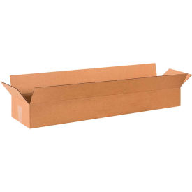 Long Cardboard Corrugated Boxes, 36"L x 8"W x 4"H, Kraft