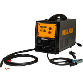 Inverter Powered Flux Core Wire Feed Welder, 8 ft Torch Length, 20 Amp Input