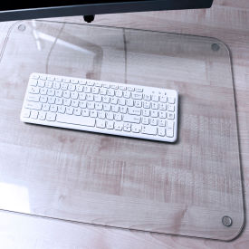 Glass Desk Pad - 19" x 24"