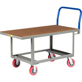 Fixed-Height Platform Truck With Hardboard Top, 30"W x 60"L x 26"H