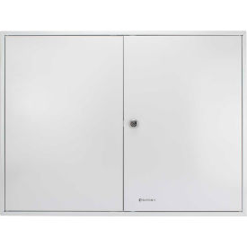 600 Keys Adjustable Key Box 12"W x 31-1/2"D x 25"H, Grey, Aluminum