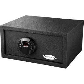 Biometric Keypad Security Safe - 14-1/2" x 11-3/4" x 7", 0.46 Cubic Ft.