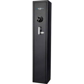 Biometric Keypad Rifle Safe - 8-5/8"W x 9-13/16"D x 52-3/16"H, 1.83 Cubic Ft.
