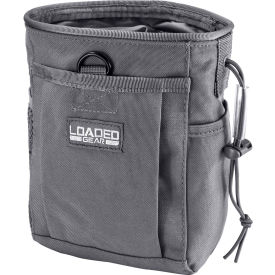 Loaded Gear CX-700 Drawstring Dump Pouch, Gray