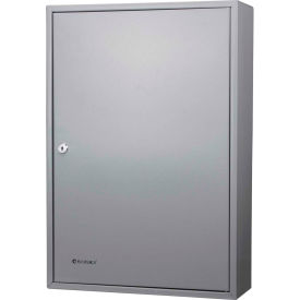 CB13236 150 Keys Adjustable Key Lock Box, 24-1/2"W x 18"D x 9"H, Grey, Aluminum