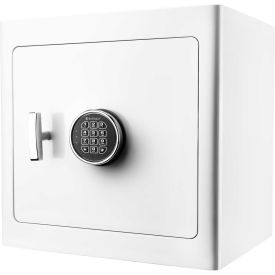 White Jewelry Safe - 18"W x 14"D x 17-1/2"H, 1.01 Cubic Ft.