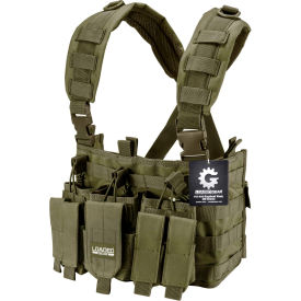 Loaded Gear VX-400 Tactical Chest Rig, Green