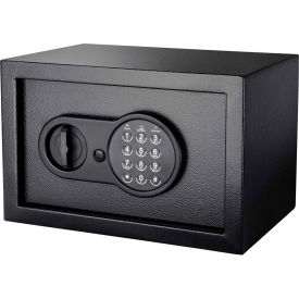 Keypad Security Safe - 12-1/4"W x 8"D x 8"H, 0.36 Cubic Ft.