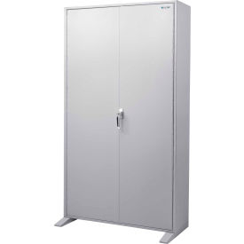 Adjustable Lock Box 55"W x 32-1/2"D x 15-1/2"H, Grey, Aluminum