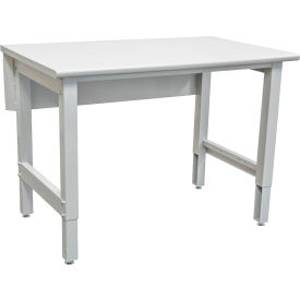 Cornerstone Workbench w/ ESD Laminate Safety Edge Top, 59-1/16"W x 27-9/16"D, Gray