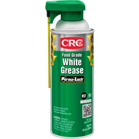 Food Grade White Grease, 10 Wt Oz, Aerosol, Aluminum Complex