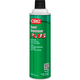 CRC Super Degreaser Plus Degreaser, 17 Wt Oz, Aerosol, HFC, Clear Colorless