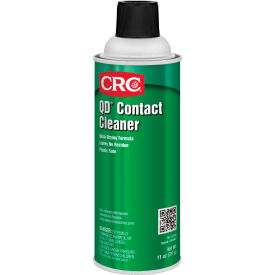 CRC QD Contact Cleaner, 11 Wt Oz, Aerosol, Petroleum Distillate, Colorless