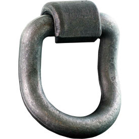 Weld-On Forged 1" D-Ring with 55° Angle - Gray
