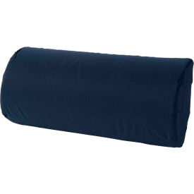 Lumbar Roll Back Support Cushion Pillow, Half Size, Navy
