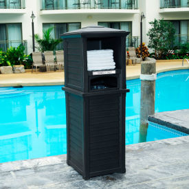 Lakeland Single Unit Towel Valet, Black