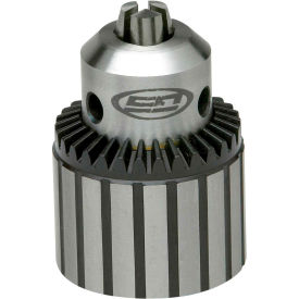 16GH 3/64-5/8" Capacity, JT3 Mount, Plain Bearing Key Type Drill Chuck