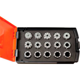 ER25 2-16mm x 1mm 15 Piece Extreme Precision Collet Sets