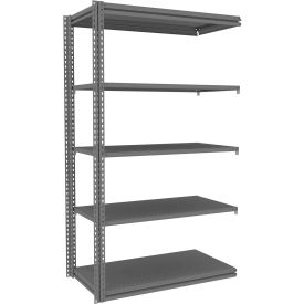 5 Shelf, Industrial Boltless Shelving, Add On, 48"W x 24"D x 84"H
