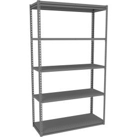 5 Shelf, Industrial Heavy Duty Boltless Shelving, Starter, 48"W x 18"D x 84"H