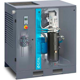 25HP, Oil-Injected Rotary Screw Air Compressor, Floor Mount, 175PSI, 3PH 208/230/460V