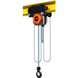 Hurricane 360° Hoist & Trolley Combo Geared 3 Ton Capacity, 10' Lift