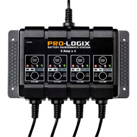 12V 2A 4-Bank Solar Pro-Logix Battery Charger - PL4020