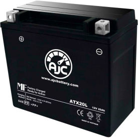 Scorpion YTX20L-BS Battery, 18 Amps, 12V, B Terminals