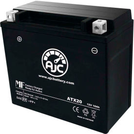 Power Max GTX20-BS Battery, 18 Amps, 12V, B Terminals