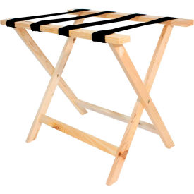 Standard Wood Luggage Rack - Natural Wood Finish