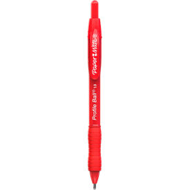 Profile Ballpoint Retractable Pen, Bold, Red Ink