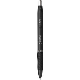 S Gel Retractable Gel Ink Pen, 0.5mm, Black Ink