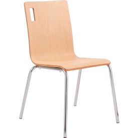Bushwick Café Stack Chair - Natural